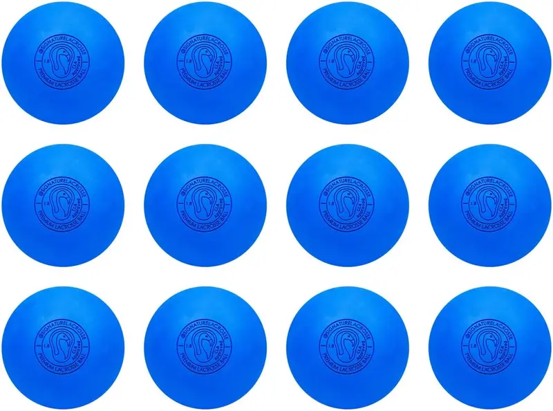 Odor-Free Massage Ball Set — Packs of 2, 4, 8, 12 & 100 for Myofascial Release, Back Rolling and Knot Relief