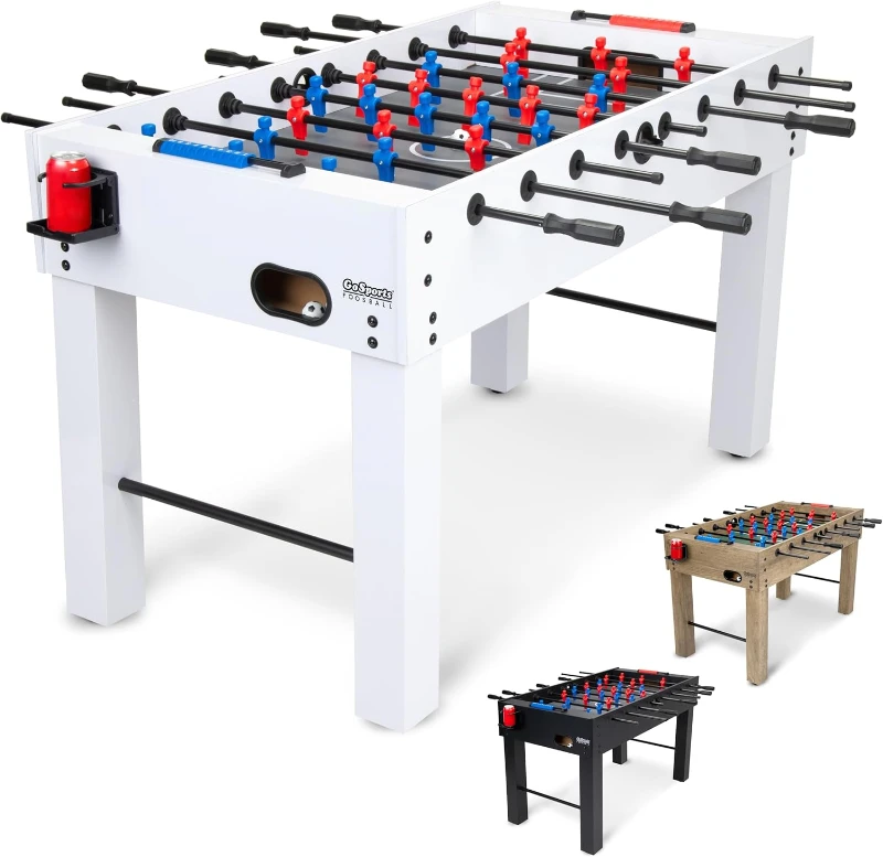 54-Inch Full-Size Foosball Table for Adults - Ideal for Home, Office or Game Room - Choose Color