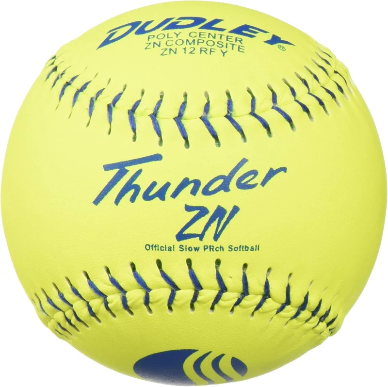 Slowpitch Softballs - Official USASB & USSSA Certified, Multiple 12-Count Pack Options