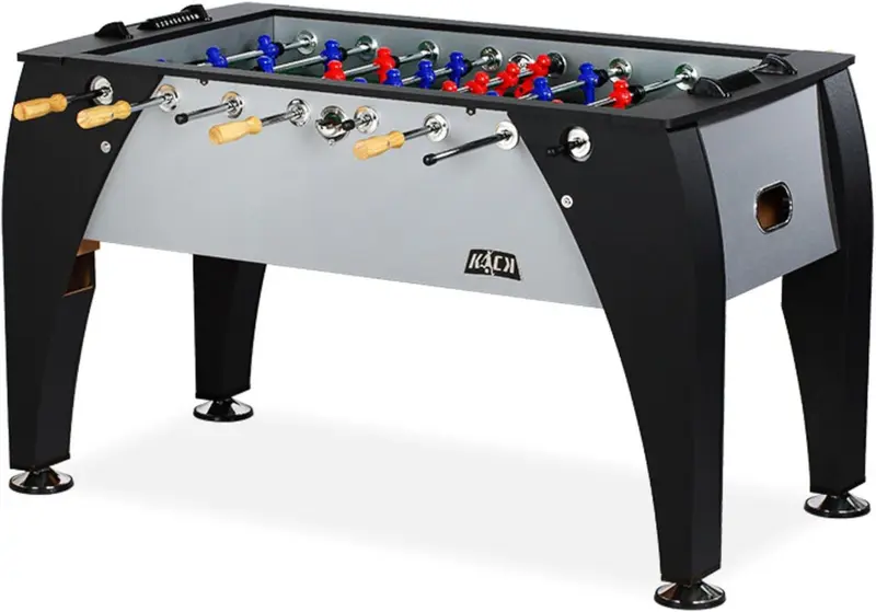 Legend 55" Professional Full-Size Foosball Table – Indoor Adult & Family Game with Counterbalanced Figures, 6 Balls and Adjustable Leg Levelers