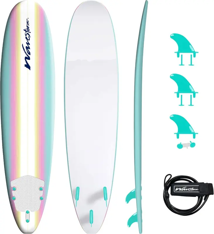 Classic Soft-Top 8' Foam Surfboard