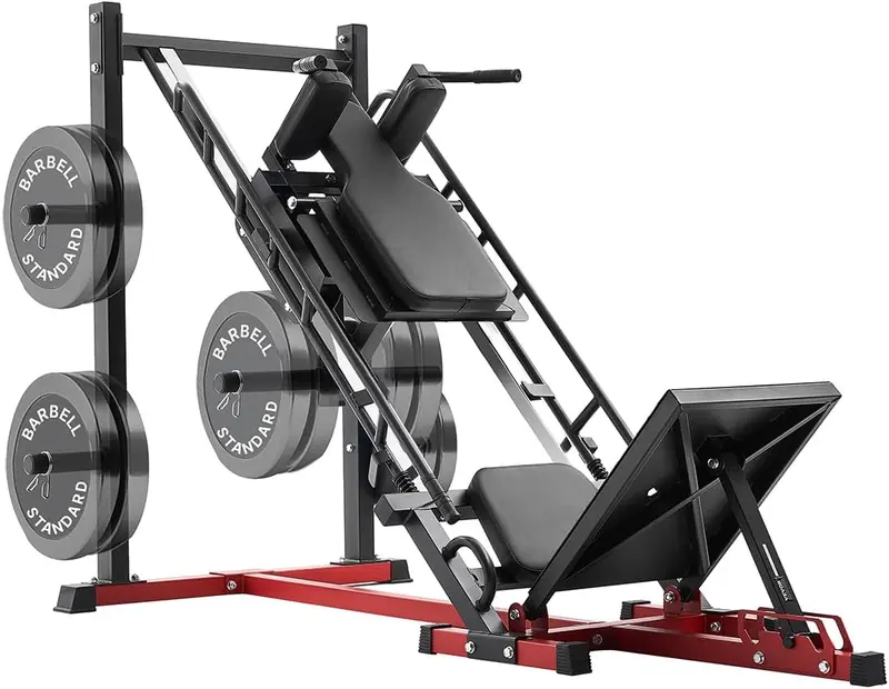 Leg Press & Hack Squat Trainer — Models 700/550/440 lb, Adjustable High-Intensity Home Strength Equipment