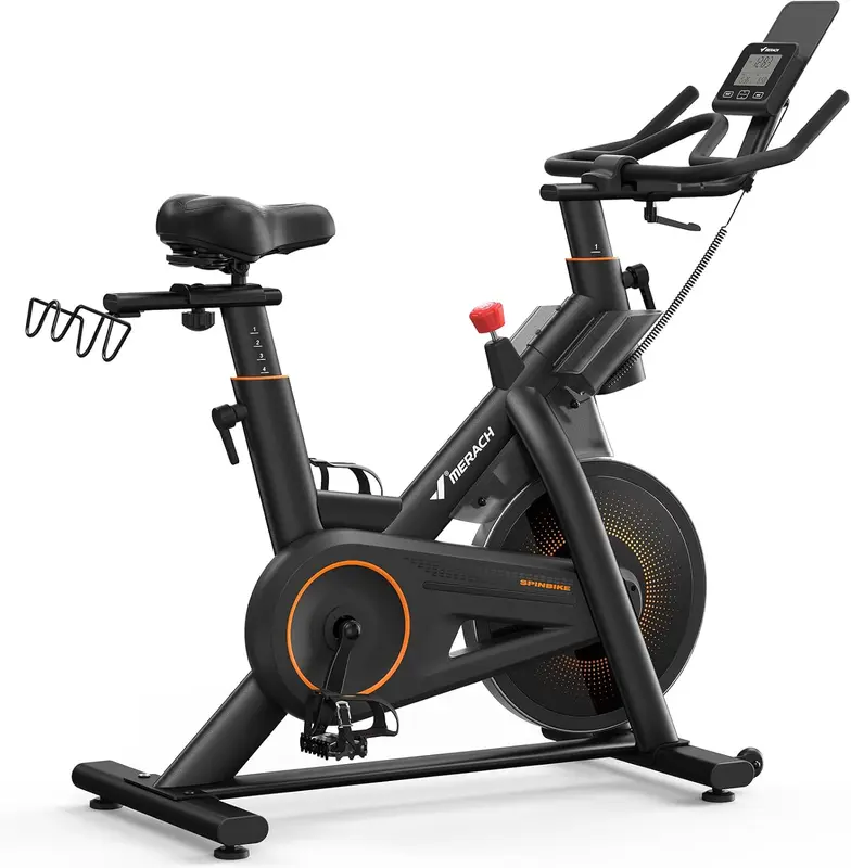 S29B1 Magnetic Stationary Bike — Heavy-Duty Low-Noise Indoor Cycle with Coach-Led App, Manual Resistance, Adjustable Seat & Handle, 300/350 lb Options