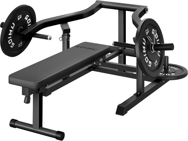 Z1-PRO Chest Press Machine with Independent Arms — Adjustable Flat/Incline/Decline Weight Bench for Home m