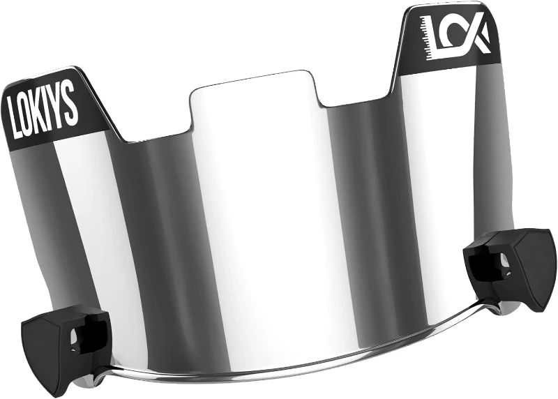 Football Visor for Youth & Adult Helmets - UV Anti-Glare, Anti-Scratch Polycarbonate, Universal Fit