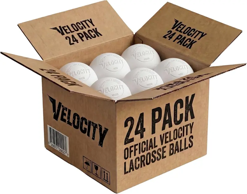 Lacrosse Balls - 1, 2, 3, 6, 12, 18, 24, 36, 60 & 120 Packs - Practice, NFHS and College-Approved Size