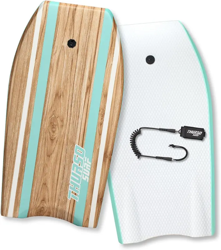 Quill 42-inch Bodyboard – Lightweight EPS Core, IXPE Deck, HDPE Slick, FRP Stringer, Heat-Laminated, Crescent Tail