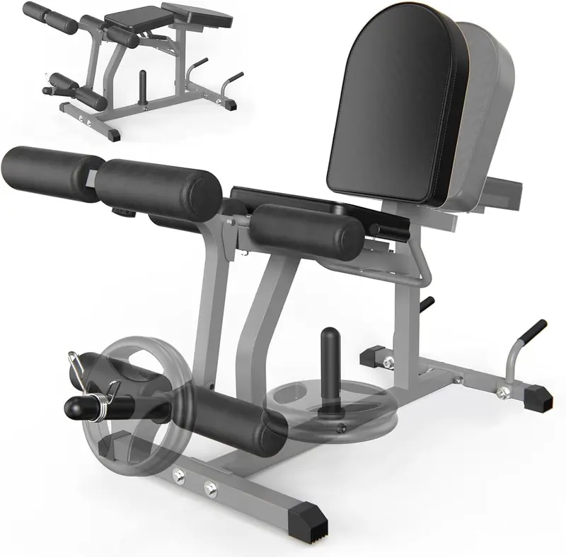 2-in-1 Leg Curl & Extension Machine for Home — 5s Quick Switch, 7.9 sqft Space-Saving, 50×50×1.4mm Steel, 660 lb Capacity