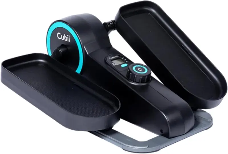 Move Under-Desk Elliptical Portable Seated Pedal Exerciser with Adjustable Workout Levels, Compact & Quiet for Adults to Seniors