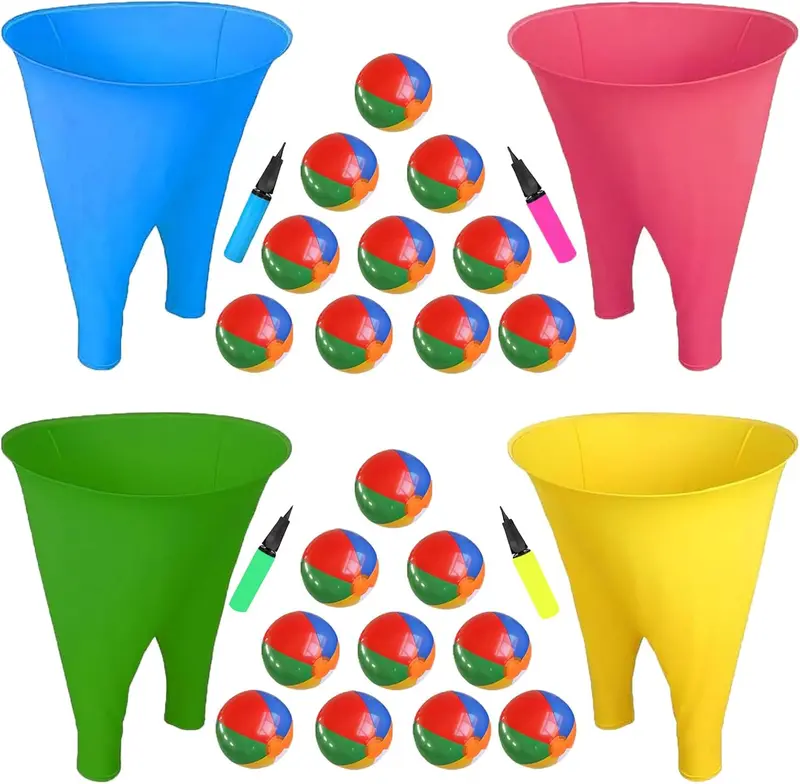 Granny-Pants Giant Tossing Game with Bouncy Balls and Pump — Outdoor Lawn Fun for Backyard, Camping, Field Days, Parties & Adults