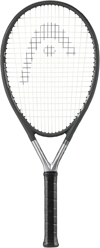 Ti S6 Tennis Racket, Heavy-Balanced Pre-Strung 27.75 in Racquet - 4 3/8 in Grip, 16G Synthetic Gut