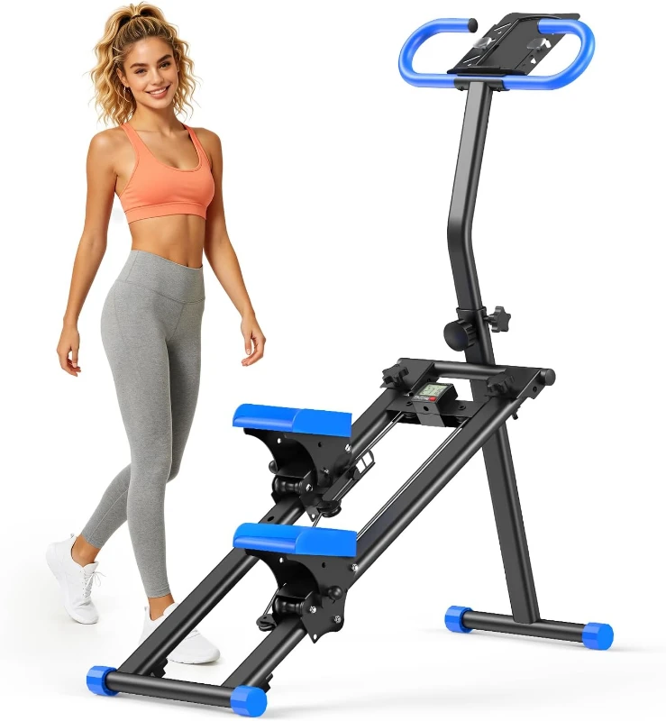 Vertical Climber Stair Stepper — Stable Triangular Frame, Smooth Quiet Motion, Full-Body Home Exercise Machine